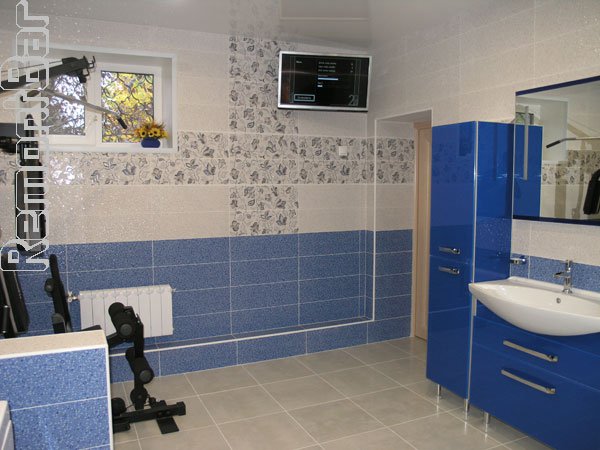 Ванная комната в поселке Вишняковские дачи