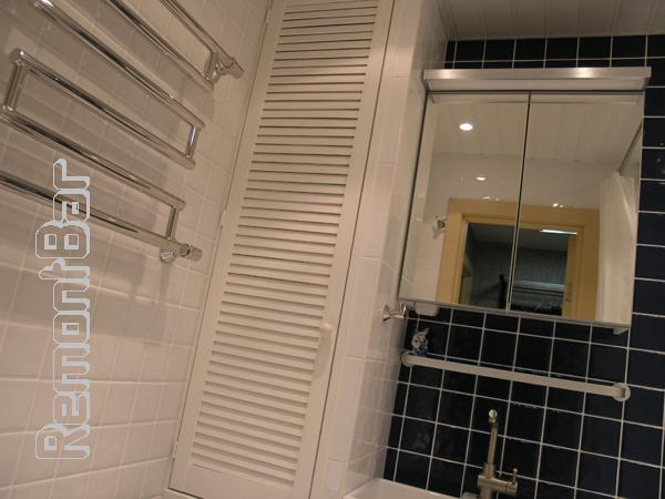 Этот ремонт ванной комнаты (в данном случае совмещенный санузел) проводился в комплексе с капитальным ремонтом однокомнатной квартиры